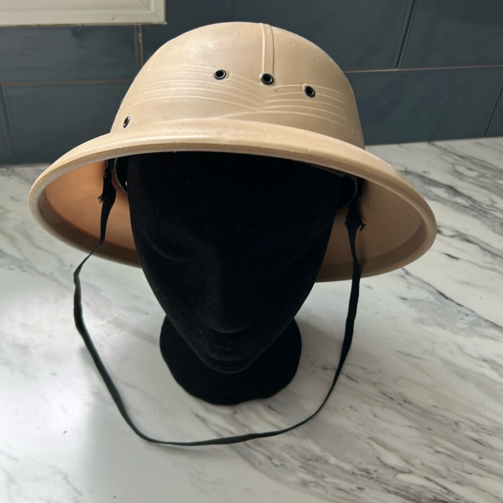 Hard plastic helmet